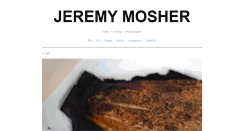 Desktop Screenshot of jeremymosher.com